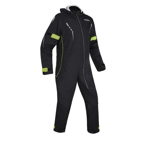 Oxford Stormseal Waterproof Over Suit - Black / Fluo
